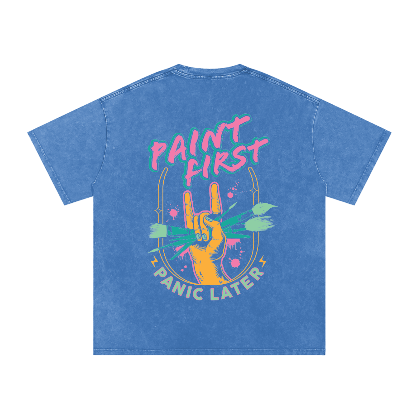 Acid Wash Oversize T-Shirt - 250 GSM