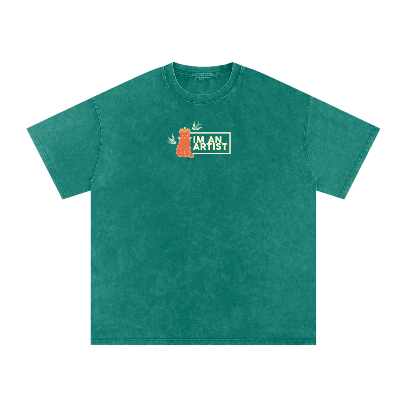 Acid Wash Oversize T-Shirt - 250 GSM