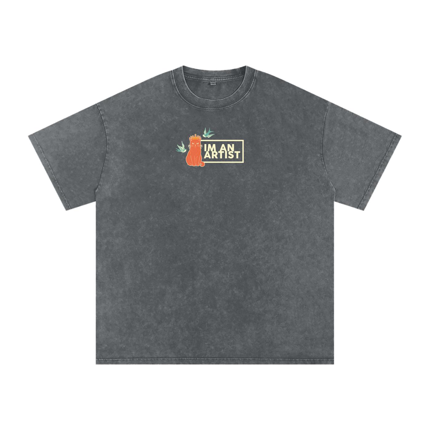 Acid Wash Oversize T-Shirt - 250 GSM