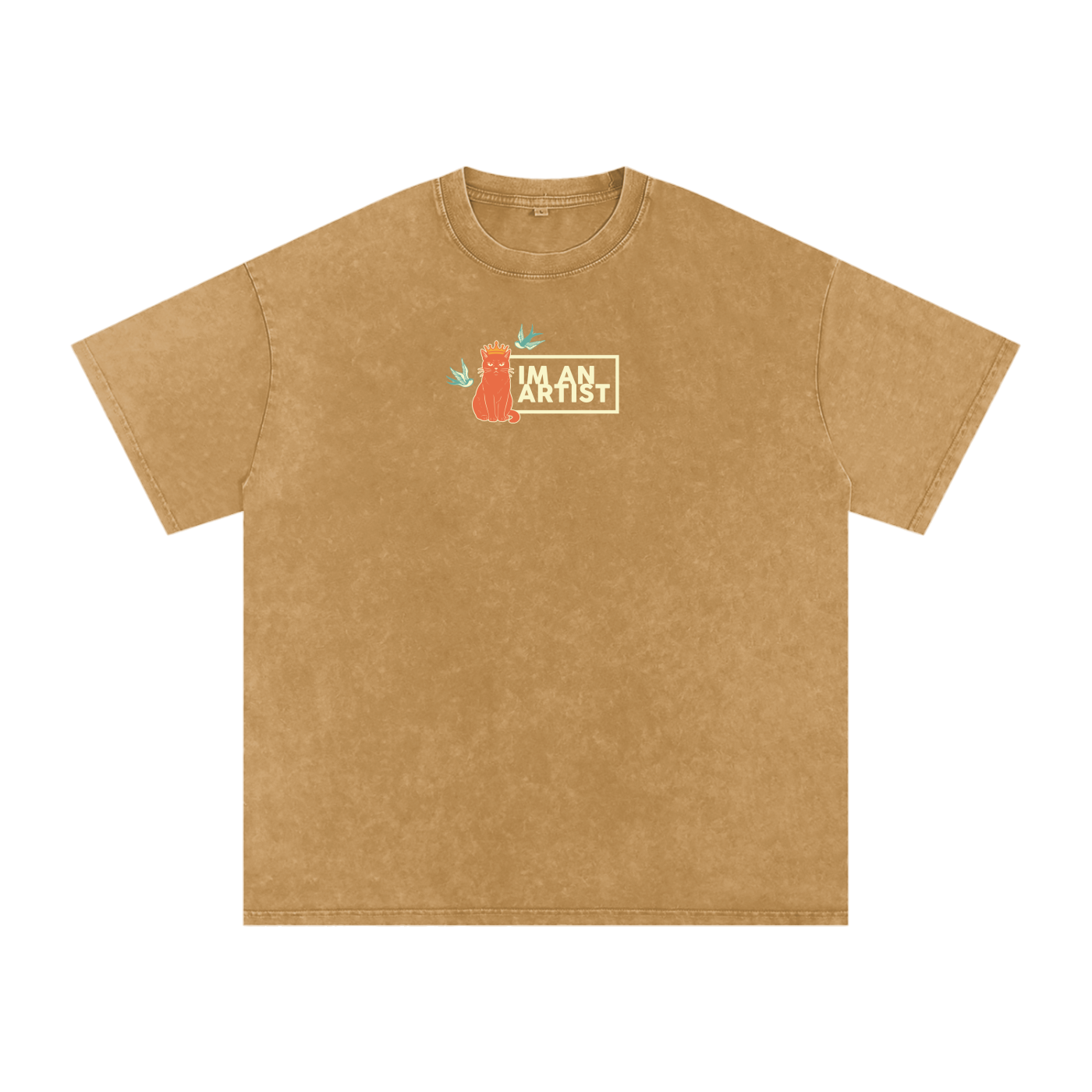 Acid Wash Oversize T-Shirt - 250 GSM