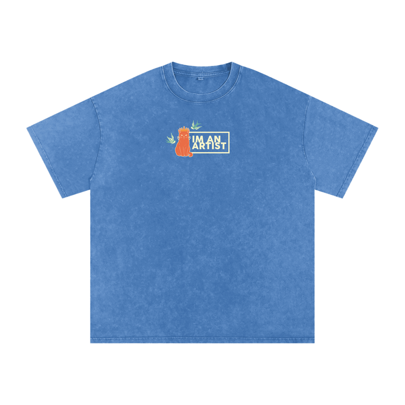 Acid Wash Oversize T-Shirt - 250 GSM