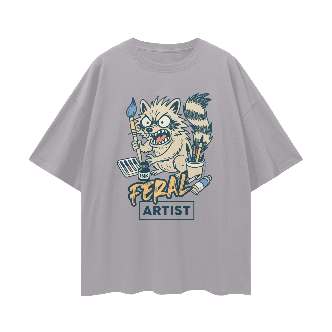 Oversize Deep Drop Shoulder Tee - 190 GSM