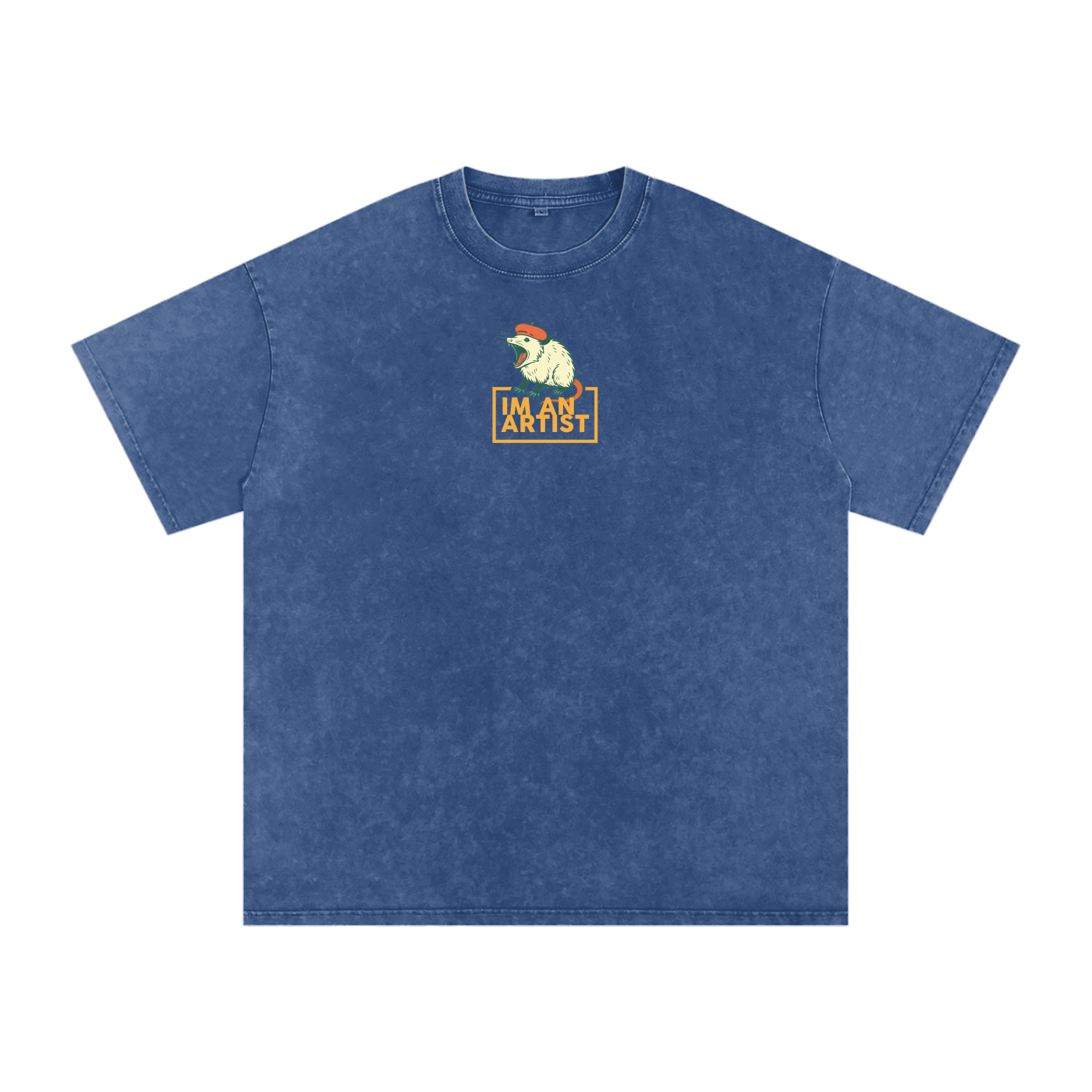 Acid Wash Oversize T-Shirt - 250 GSM