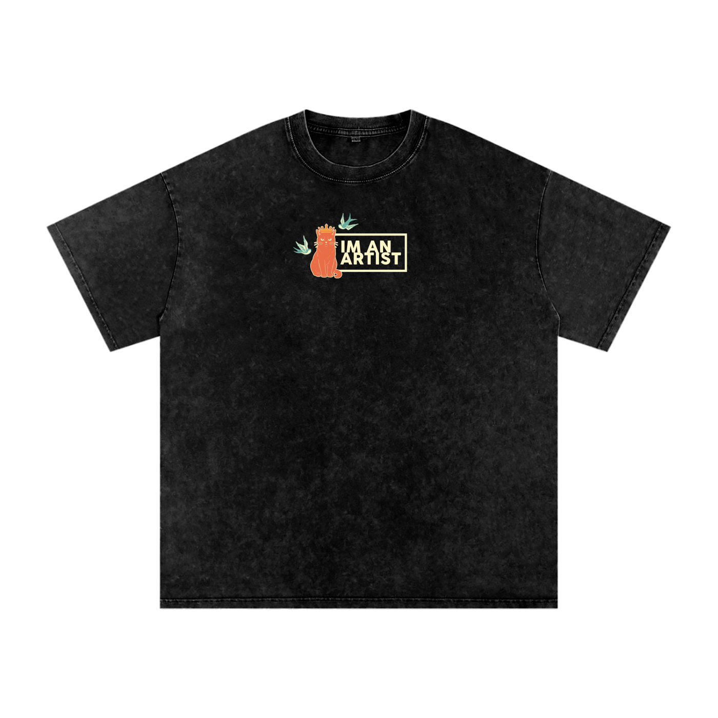 Acid Wash Oversize T-Shirt - 250 GSM