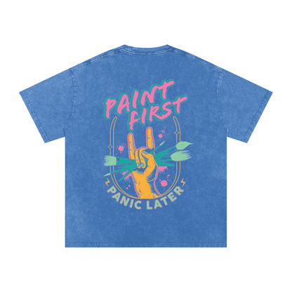 Acid Wash Oversize T-Shirt - 250 GSM