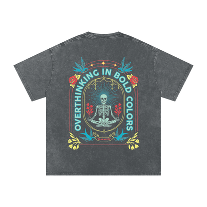 Acid Wash Oversize T-Shirt - 250 GSM