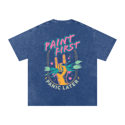 Acid Wash Oversize T-Shirt - 250 GSM