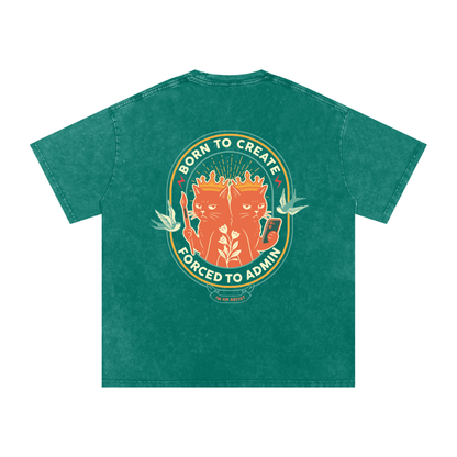 Acid Wash Oversize T-Shirt - 250 GSM