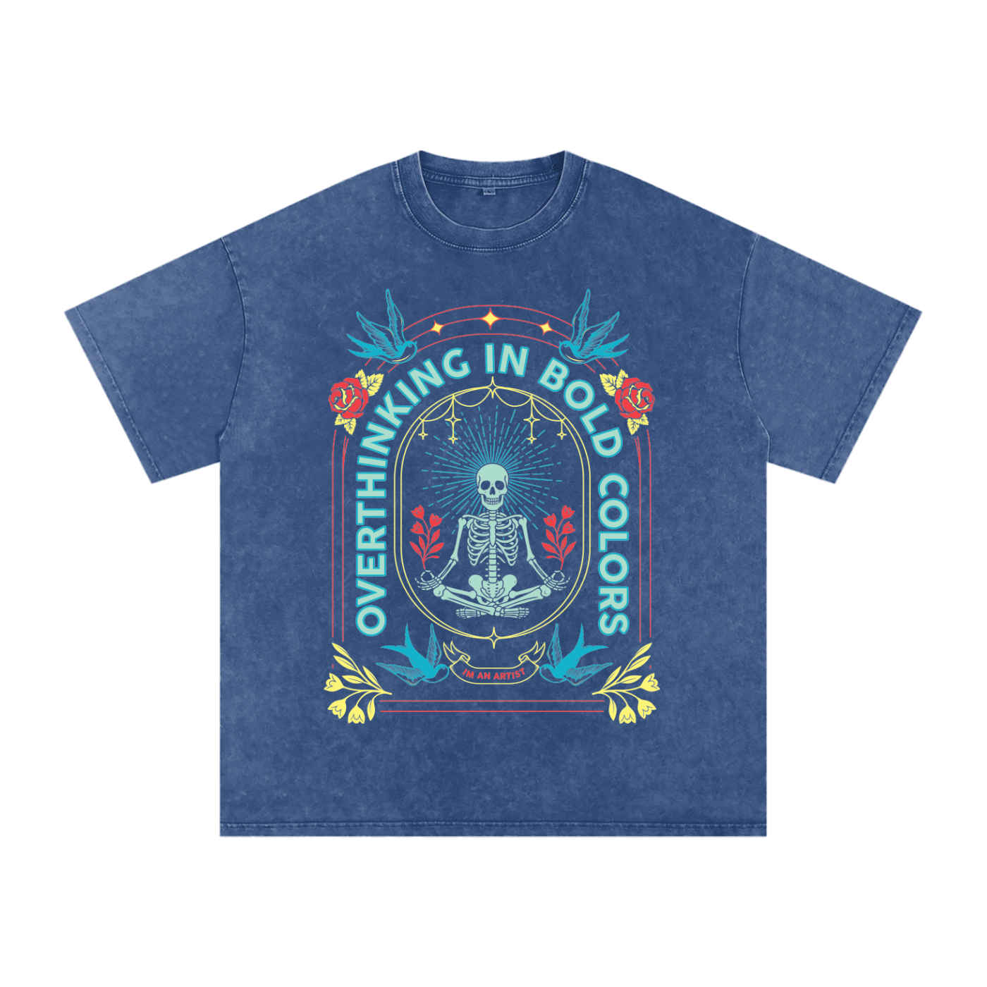 Acid Wash Oversize T-Shirt - 250 GSM