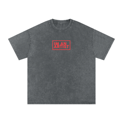 Acid Wash Oversize T-Shirt - 250 GSM