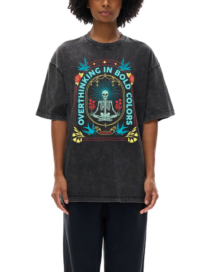 Acid Wash Oversize T-Shirt - 250 GSM