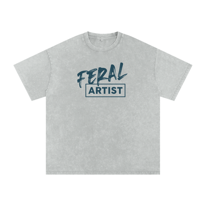 Acid Wash Oversize T-Shirt - 250 GSM