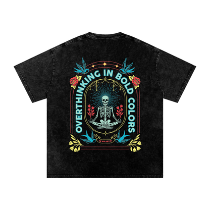 Acid Wash Oversize T-Shirt - 250 GSM