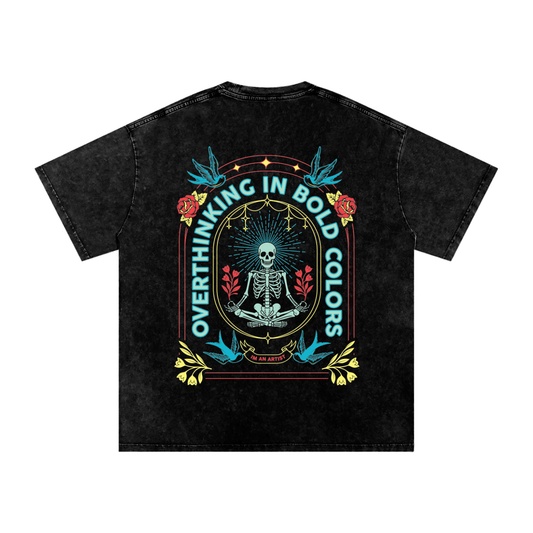 Acid Wash Oversize T-Shirt - 250 GSM