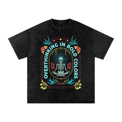 Acid Wash Oversize T-Shirt - 250 GSM