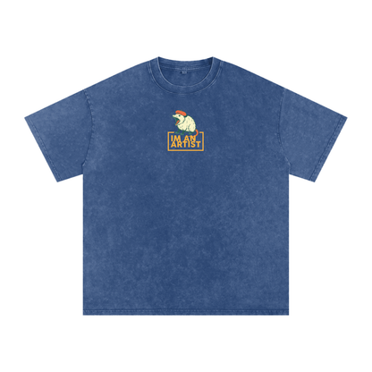 Acid Wash Oversize T-Shirt - 250 GSM