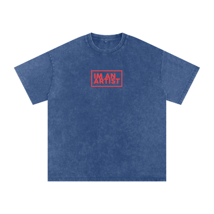 Acid Wash Oversize T-Shirt - 250 GSM