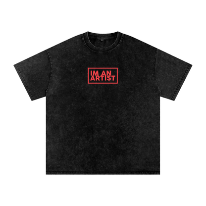 Acid Wash Oversize T-Shirt - 250 GSM