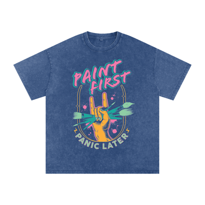 Acid Wash Oversize T-Shirt - 250 GSM